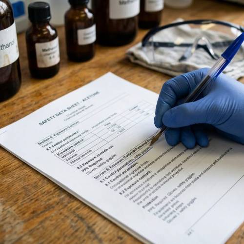 Ordem das frases de perigo e precaução na FDS: precisa ser numérica ou por classificação?