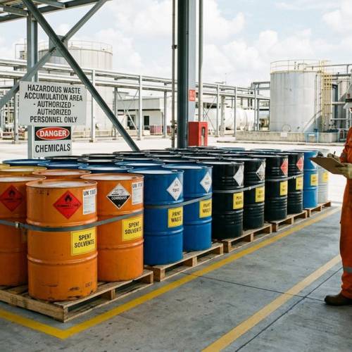 Seção 13 da FDS: descarte e destinação final de produtos e resíduos químicos